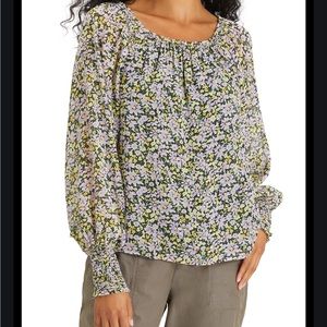 NWT! Sanctuary “Sunshine Top,” Garden Valley print, Size M